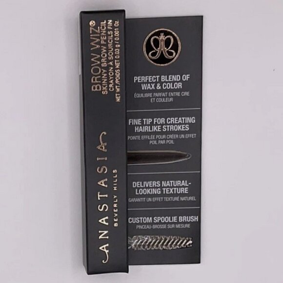Anastasia 4 Piece Bag Travel Black Brow Wiz Brown Clear Gel Lash Sculpt Mascara - Picture 5 of 7